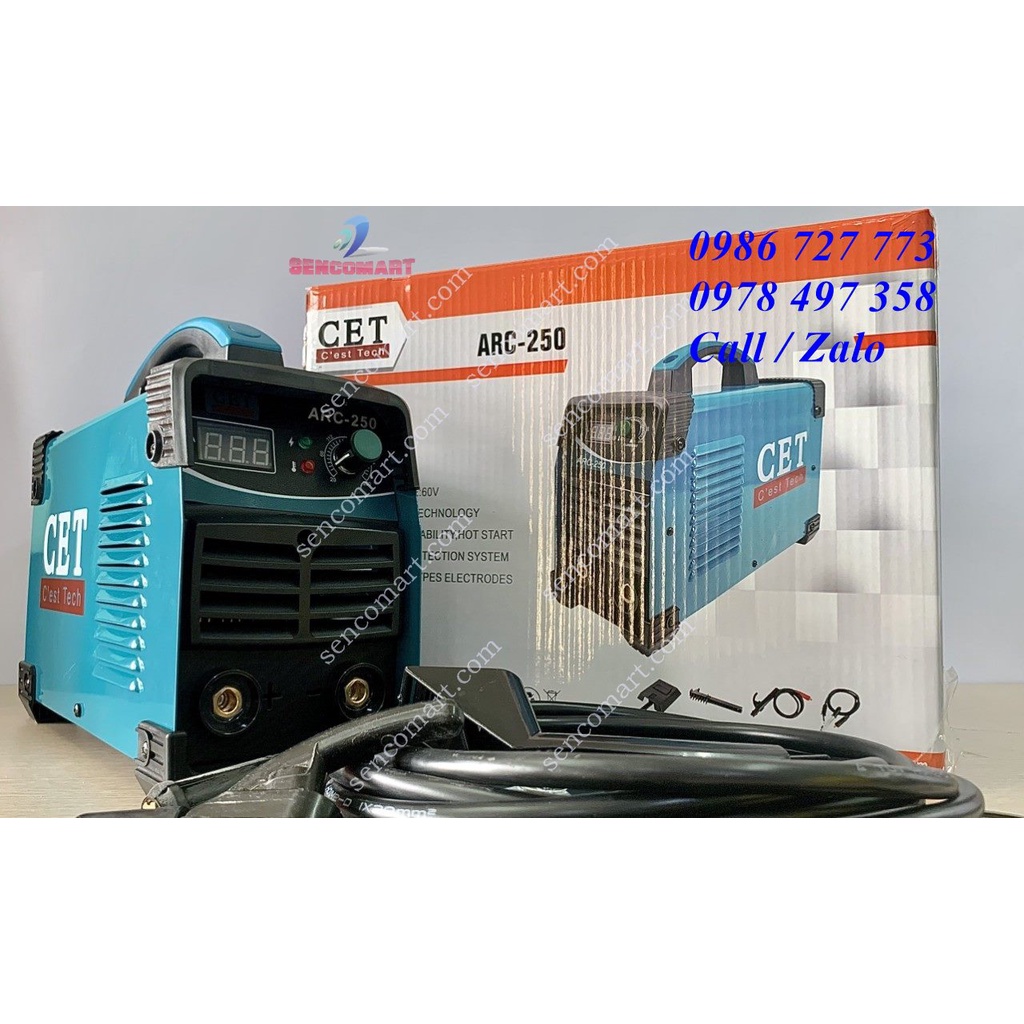 Máy Hàn Mosfet Cet ARC-250 tiết kiệm điện mẫu mới nhất 2022