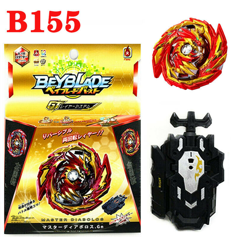 B155 diabolos Burst b-155 Master diabolos Booster Beyblade diabolos GN diabolos GN untuk Mainan Anak