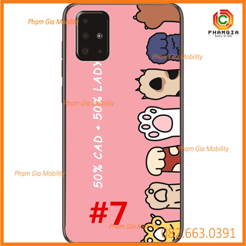 Ốp lưng hình dễ thương kute Samsung Galaxy A91/A81/A71/A51/A21/A01 / Note 10 Lite/S10 Lite