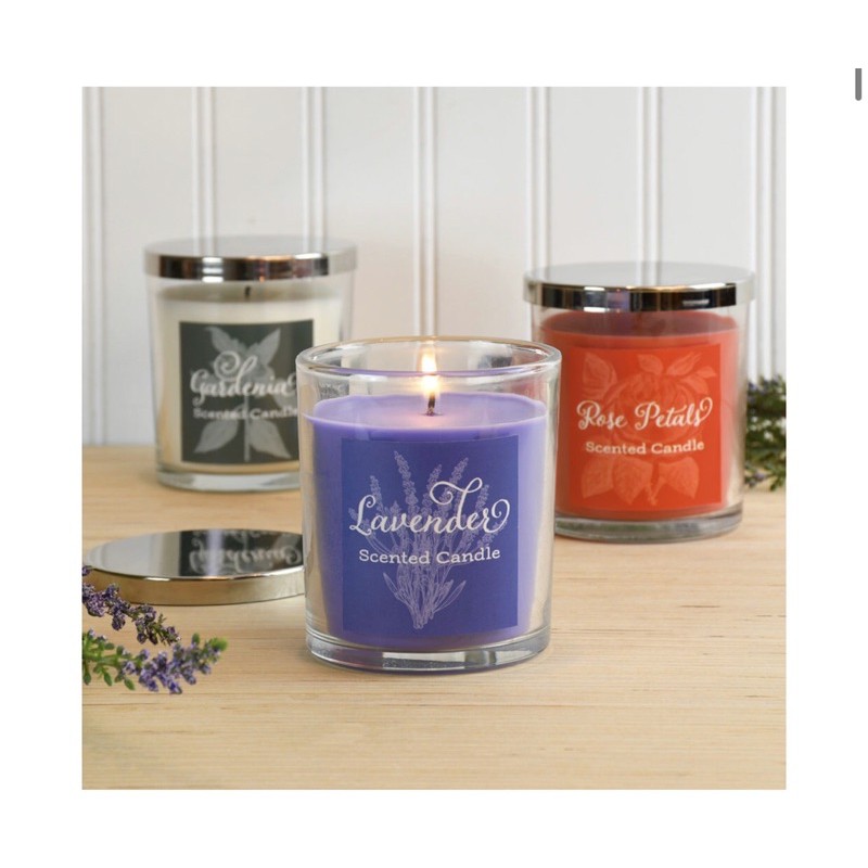 NẾN THƠM Lavender VNXK bấc không độc
