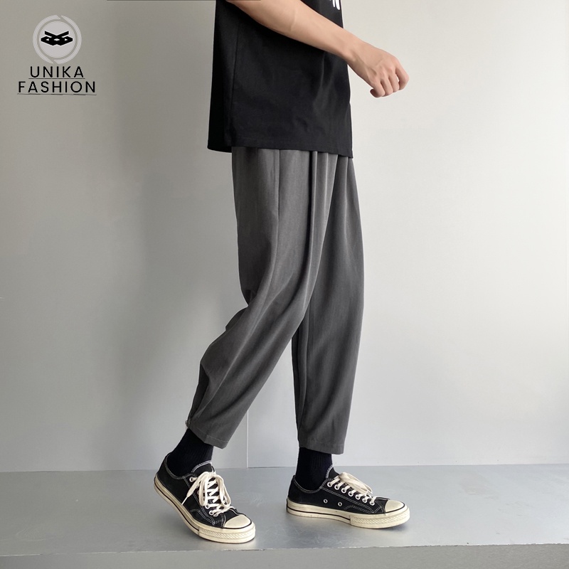 Quần jogger thun nam phong cách hàng quốc UNIKA QJG01