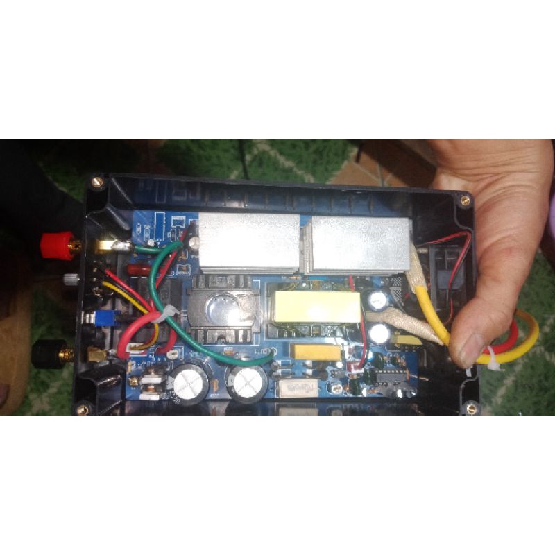 Bo mạch kích xung 8 fet đã ráp sẵn full linh kiện tặng cò bóp