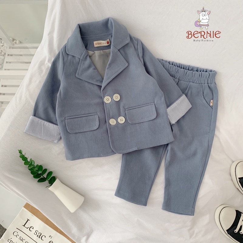 Set vest công tử bé trai