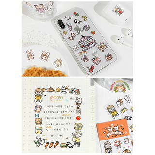 STICKER 2 TẤM HAPPY TIME | MST249