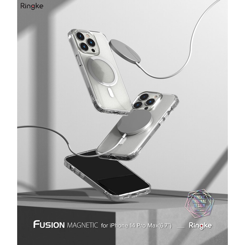 Ốp Lưng IPhone 14/14 Plus/14 Pro Max RINGKE Fusion Magnetic - Matte Clear