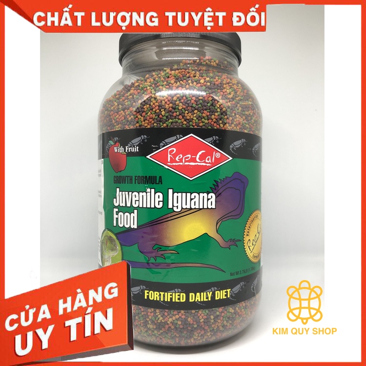 Repcal - Thức ăn iguana viên nhỏ nguyên hủ lớn