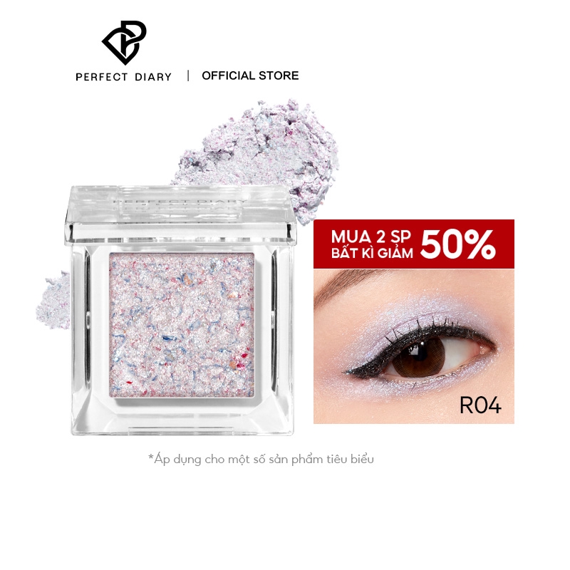 Phấn Mắt Perfect Diary Đơn Sắc Lấp Lánh Trang Điểm Tiện Lợi 1.2g | BigBuy360 - bigbuy360.vn