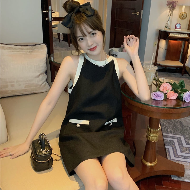 Đầm Sát Nách Thiết Kế Mới Thời Trang Mùa Hè Theo Phong Cách Hàn Quốc Cho Nữ