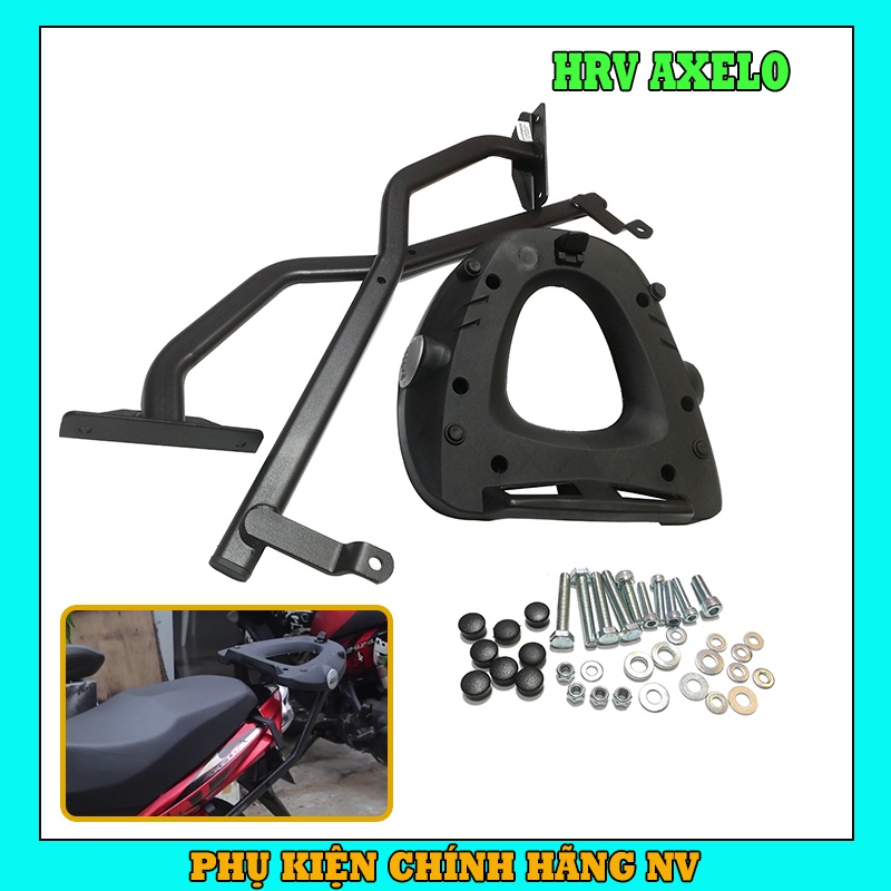 Baga Givi HRV Axelo 125 chính hãng cho xe chịu lực cao bao gồm đế gắn thùng