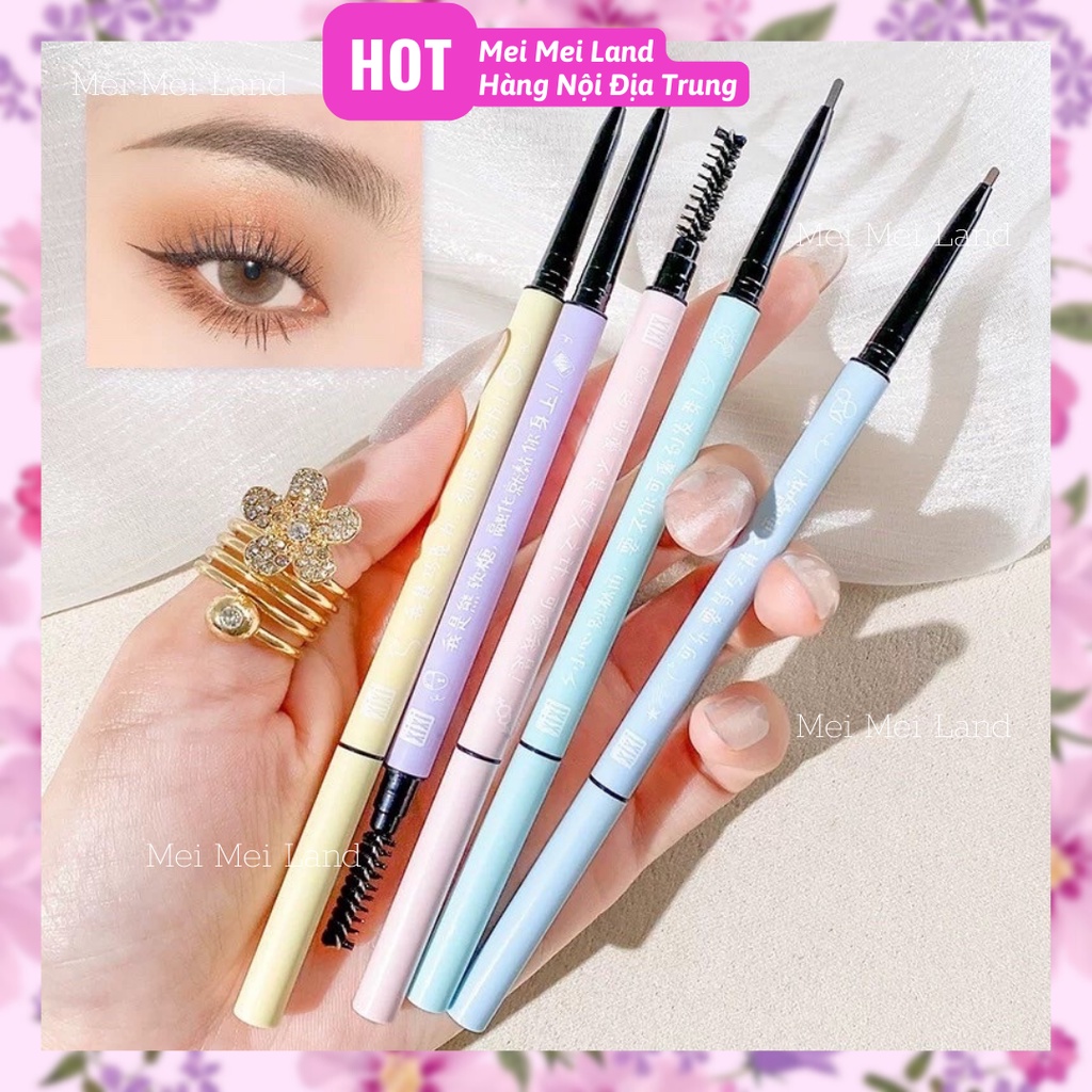 (Chính Hãng) Chì Kẻ Mày Xixi Eyebrow Pencil Kẹo Ngọt Nội Địa Trung