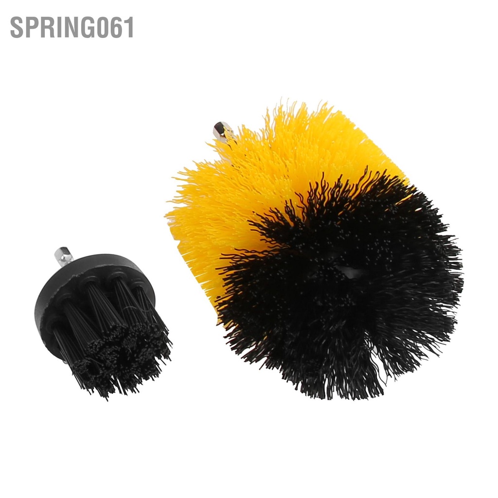 Spring061 15 cái Bộ bàn chải chi tiết ô tô với khoan Khăn đánh bóng Pad rửa Mitt cho bánh xe Bảng điều khiển động cơ