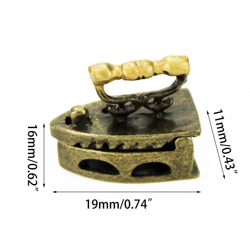 Phụ Kiện Kim Loại Trang Trí Nhà Búp Bê Sáng Tạo