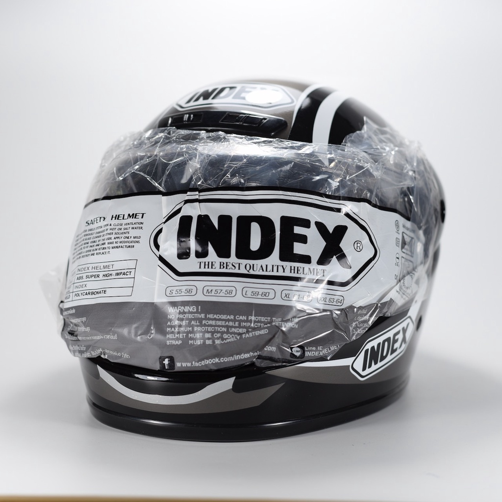Mũ bảo hiểm Index 411 fullface Thái Lan