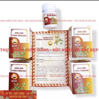 SONG LONG THỐNG PHONG ĐAN Chính Hãng ✅ Hỗ trợ đau nhức mỏi xương khớp cổ vai gáy lưng đầu gối thoái hóa thoát vị tê bì
