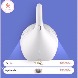 Máy hút bụi chăn ga gối đệm phòng ngủ cho bé Deerma CM800 toả nhiệt và chiếu tia UV diệt khuẩn