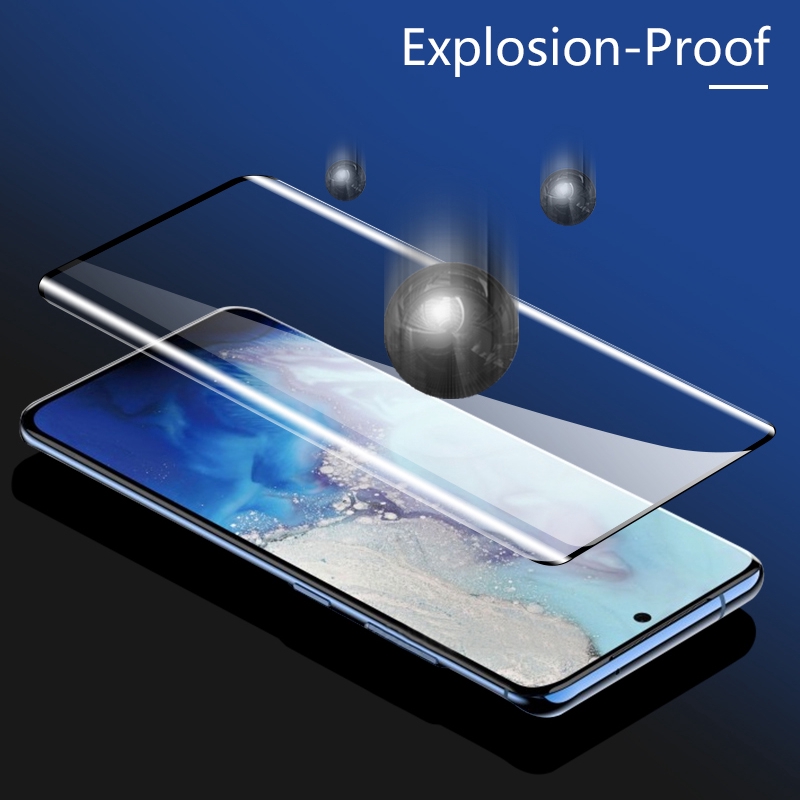 Kính cường lực cong bảo vệ màn hình cho Samsung Galaxy S20 S20Plus S20 Ultra