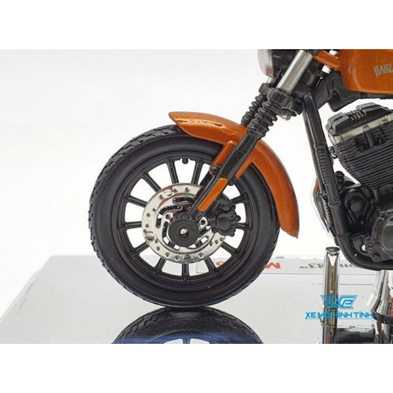 XE MÔ HÌNH HARLEY DAVIDSON 2014 SPORTSTER IRON 883 1:18 ( CAM ) MAISTO
