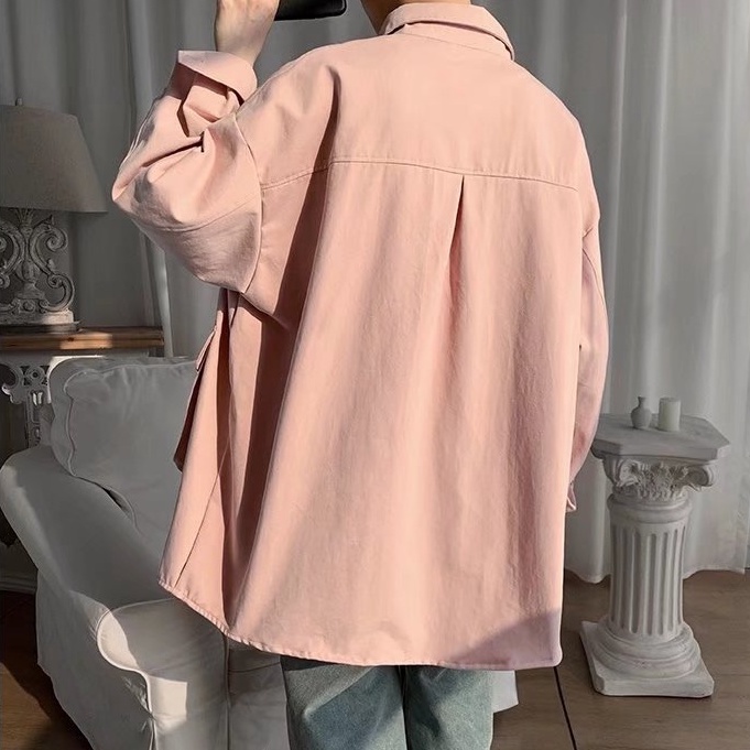 Áo Khoác Nam Mỏng Trơn áo khoát nam Dáng Rộng áo khoác nữ Phong Cách Hàn Quốc áo khoác gió nam Thời Trang áo khoác gió nữ Unisex