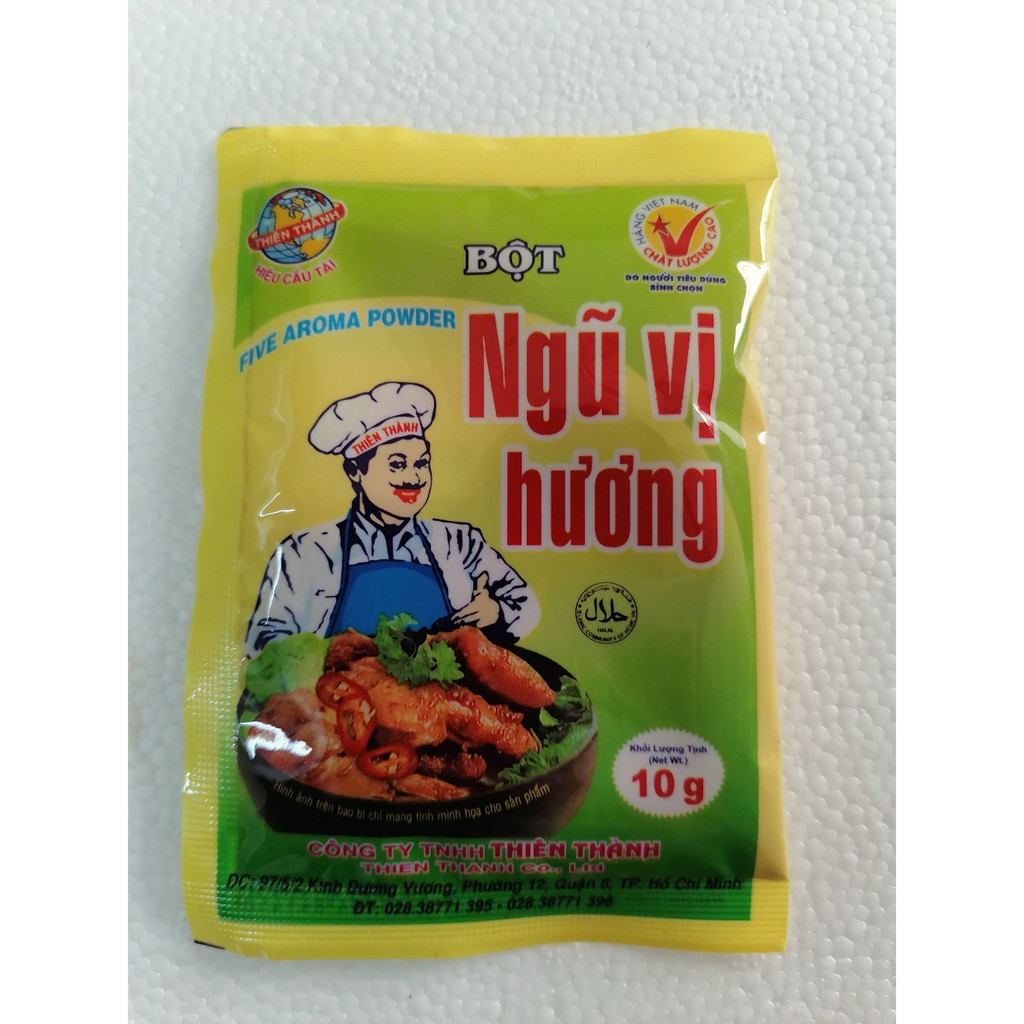 [10g] Bột gia vị ngũ vị hương [VN] THIÊN THÀNH Five Aroma Powder (halal) (tht-hk)