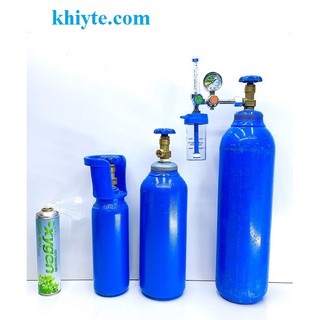 Bình oxy thở nhỏ cho bệnh nhân