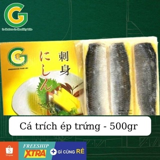 CÁ TRÍCH ÉP TRỨNG VÀNG 500gr - Giao Hỏa Tốc HCM