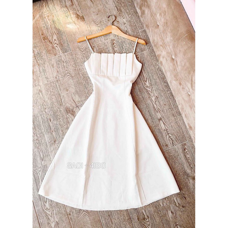 Đầm dự tiệc 2 dây xếp li ngực xinh Mosa Dress | BigBuy360 - bigbuy360.vn