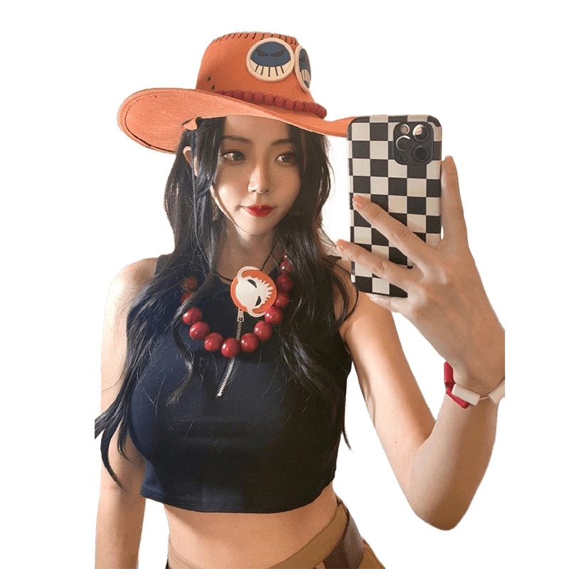 Nón Rơm Chống Nắng Phong Cách Anime One Piece Độc Đáo
