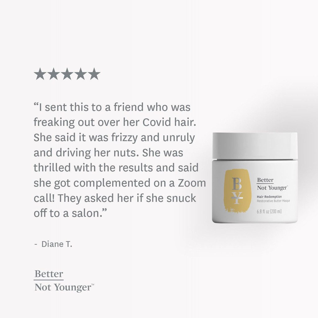 Better Not Younger ✨ Mặt nạ dưỡng tóc Hair Redemption Butter Masque