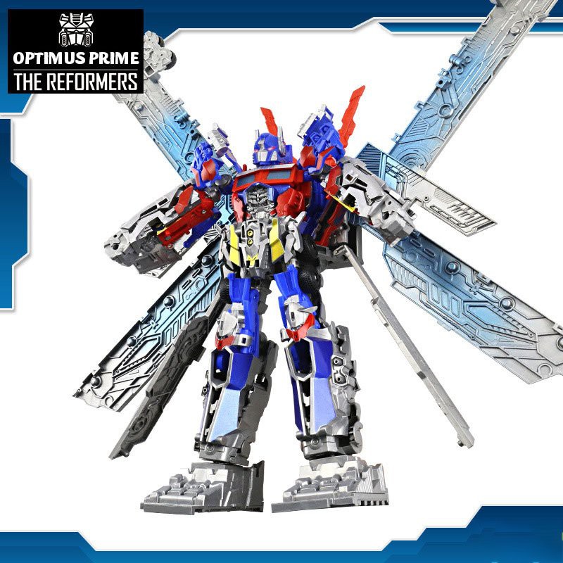 Robot biến hình ô tô Optimus Prime cao 52cm bản giới hạn OP-5533 biến hình xe tải Món quà cho bé yêu