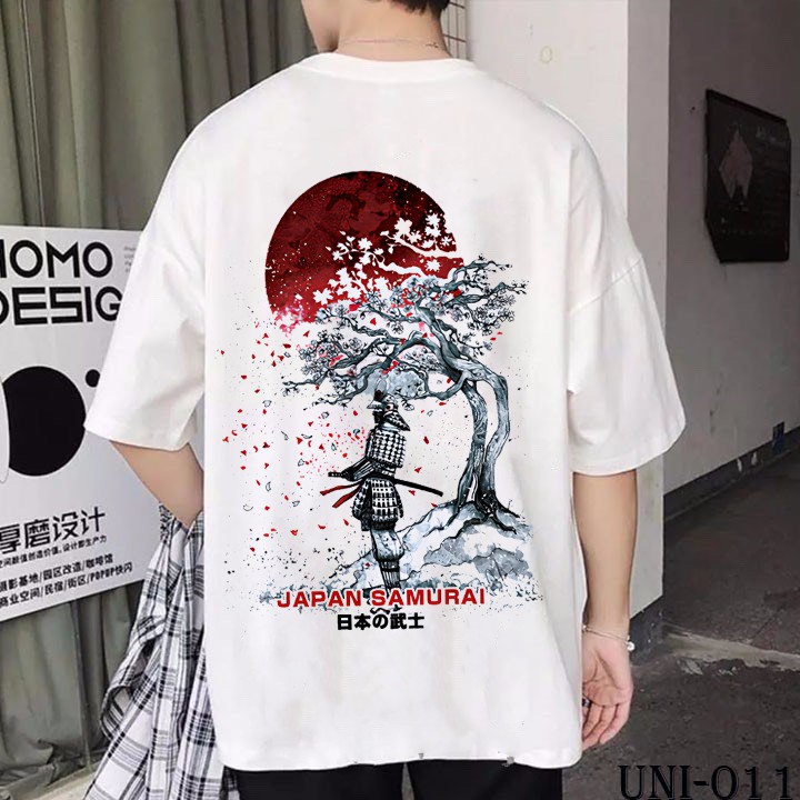 Áo thun unisex form rộng Nhật Bản đẹp độc lạ vải dày mịn 2019T1662