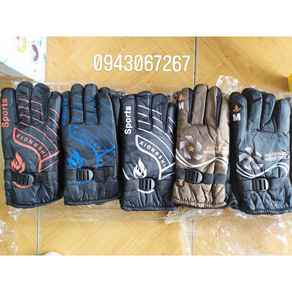 GĂNG TAY PHAO LÓT LÔNG CHO CẢ NAM VÀ NỮ LOẠI ĐẸP CHỐNG THẤM, CẢN GIÓ CỰC TỐT