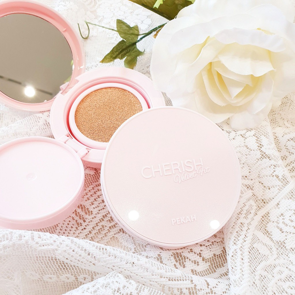 Phấn Nước Che Khuyết Điểm Và Làm Mịn Da PEKAH Cherish Velvet Fit Cushion 14g