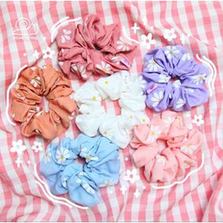 Ốc Sên Shop - Scrunchie hoa cúc