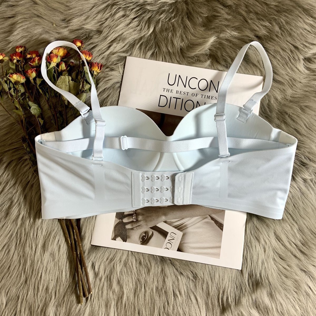 [M &amp; E] Áo Ngực Không Dây Không Đường May Ôm Ngực Nhỏ Chống Trượt Đơn Giản Bán Chạy Cao Cấp Cho Nữ