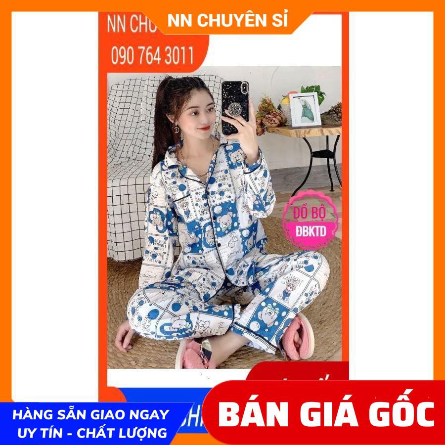 ẢNH THẬT ⚡ BỘ KATE TAY DÀI QUẦN DÀI - BỘ KATE IN HÌNH HOẠT HÌNH - NGỦ HOẠT HÌNH - ĐBKTD