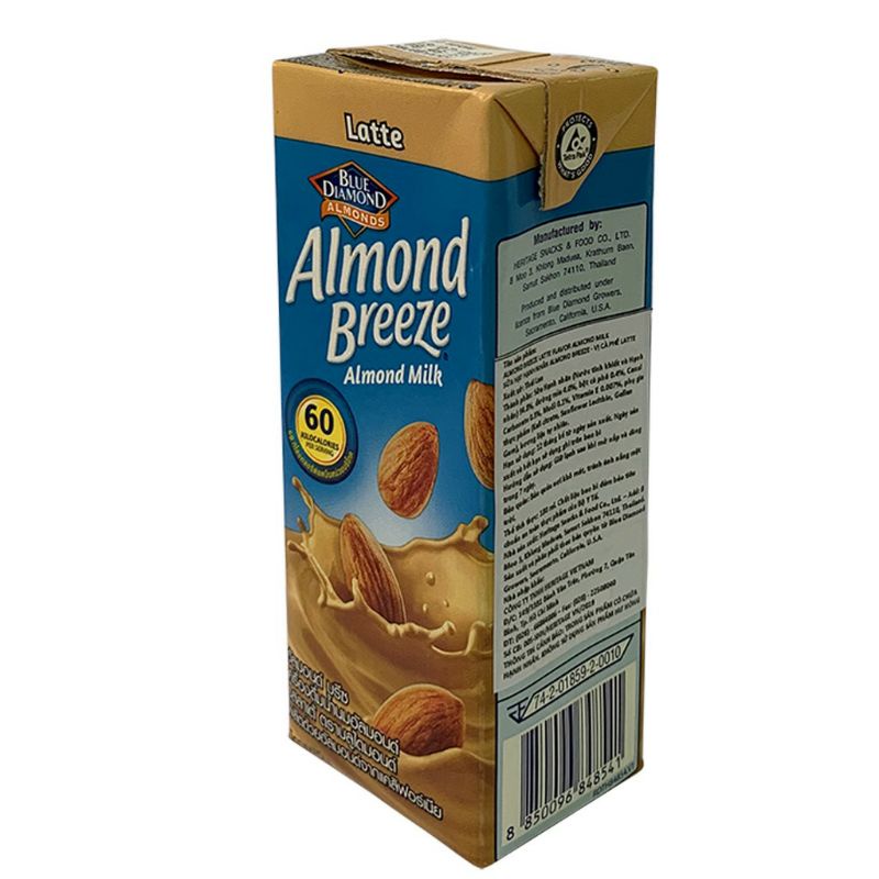 Sữa hạt hạnh nhân ALMOND BREEZE LATTE