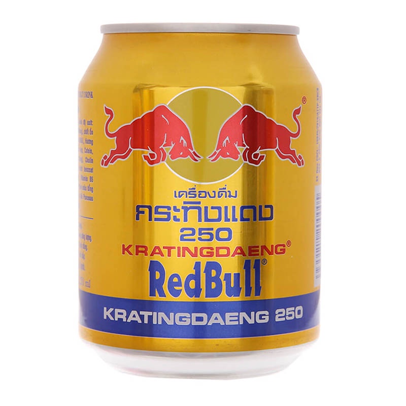 [Hỏa tốc HCM] Nước Tăng Lực Bò Húc Red Bull Lon 250ml