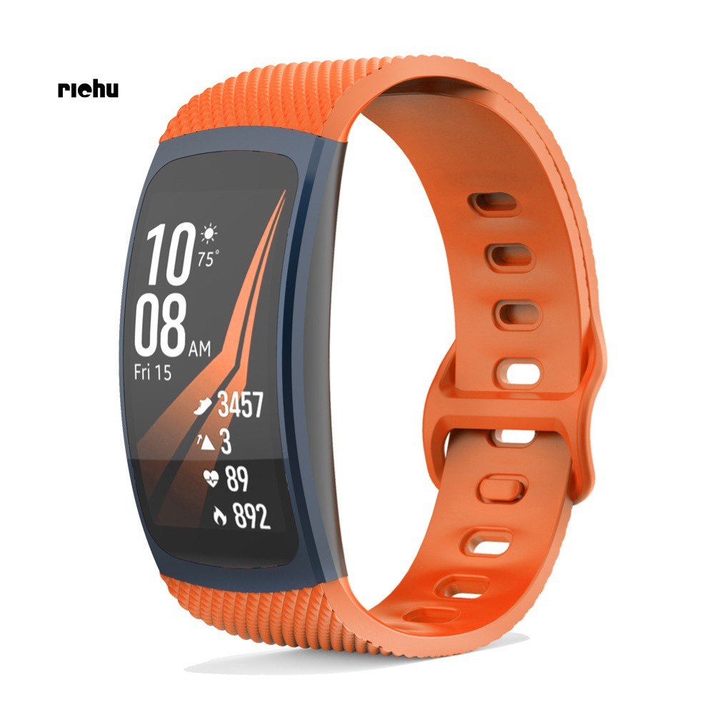 Dây Đeo Tpu Thay Thế Cho Đồng Hồ Thông Minh Samsung Gear Fit2 Sm-R360 / Fit2 Pro Sm-R365