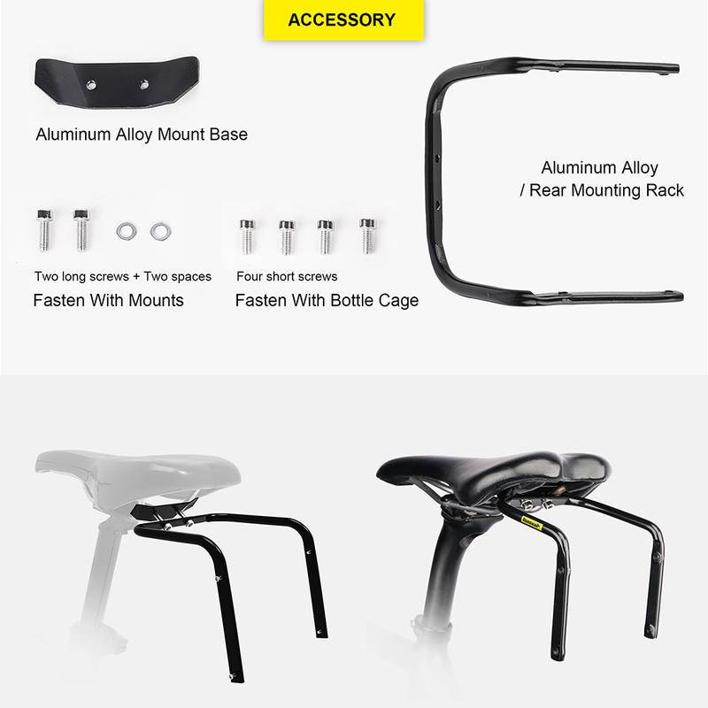 Túi đựng đồ RHINOWALK gắn phía sau yên xe đạp tiện lợi