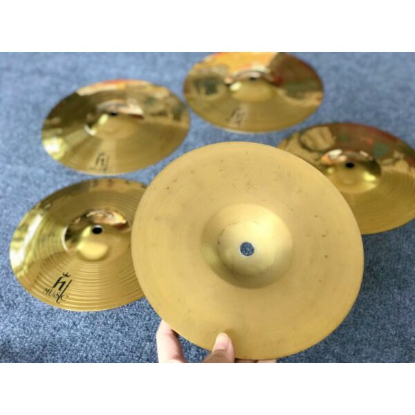 Cymbals đồng 8inch 20cm chơi trống Cajon