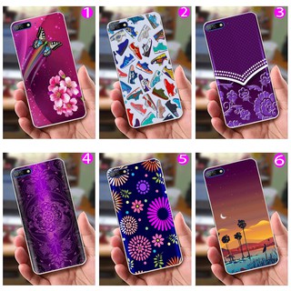 Ốp lưng huawei y7 pro - hoa cỏ mùa xuân