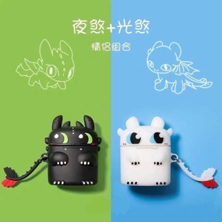 Case Airpod 1/2 răng sún (tặng kèm móc sắt)