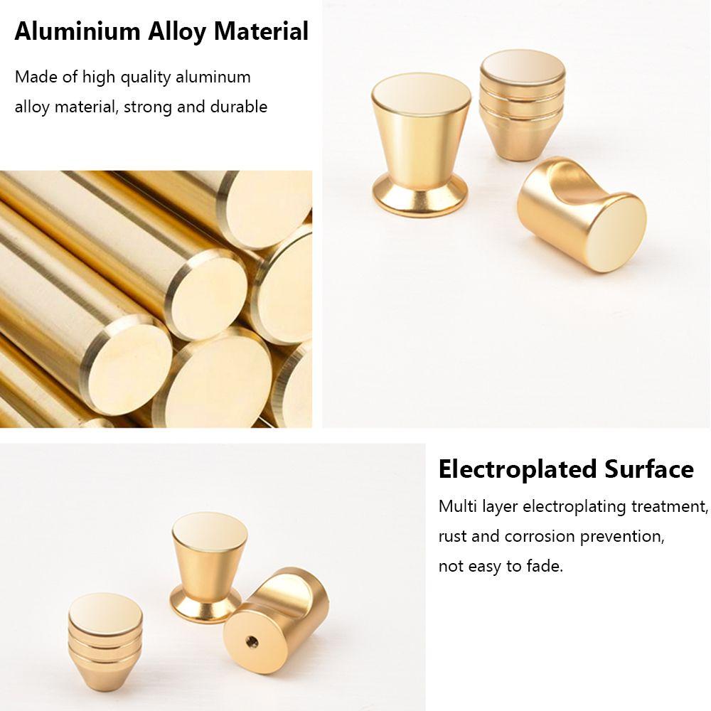 PISTA Set 5 Tay Nắm Cửa Tủ Bằng Hợp Kim Nhôm Phong Cách Hiện Đại
