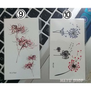 Tattoo dán Hình xăm dán cá tính
