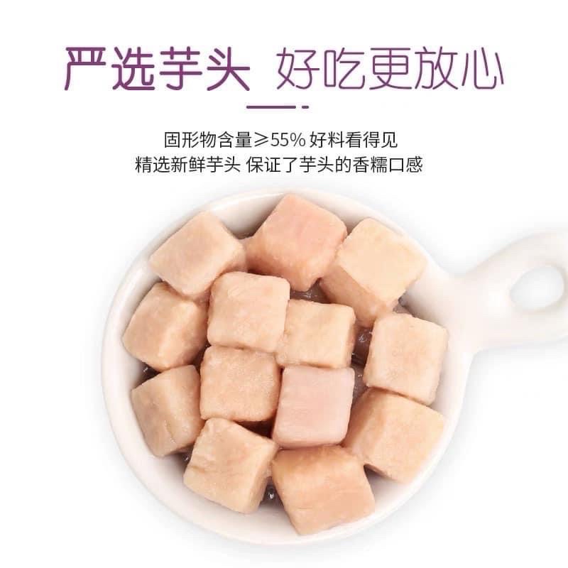 Topping khoai môn ăn liền đóng lon 900g