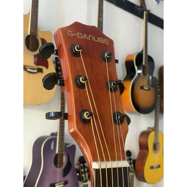 Guitar acoustic G-Danube Tích Hợp EQ Ra Loa