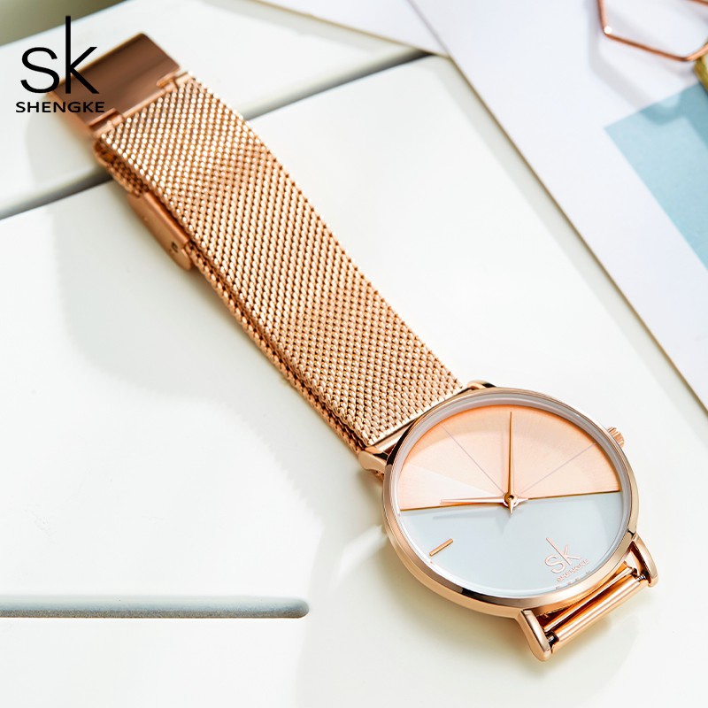Đồng Hồ Shengke Chống Nước Chất Lượng Cao Dành Cho Nữ