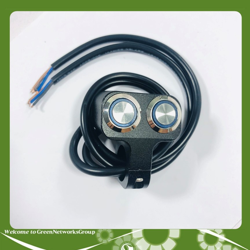 Công tắc led 2 nút Greennetworks
