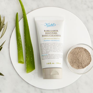 Kem rửa mặt đất sét Kiehls se khít lỗ chân lông cho da dầu mụn 150ml