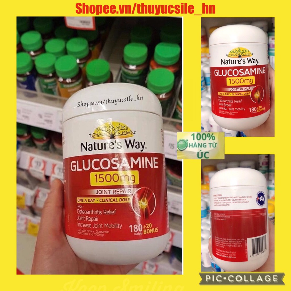 Xương khớp Glucosamine Nature's Way 200 viên